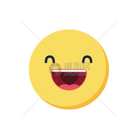 笑掉大牙表情图标emoji动图图片-正版gif素材401605242-摄图网