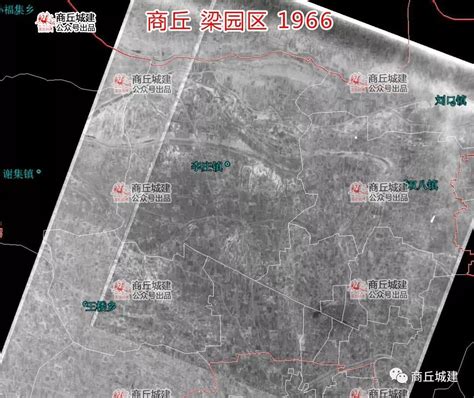 穿越时空 商丘市梁园区 各乡镇1966年卫星地图|穿越时空|卫星地图|梁园区_新浪新闻
