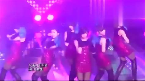 T-ara女团穿黑色丝袜大秀舞技，真的不愧是韩国女团标榜！
