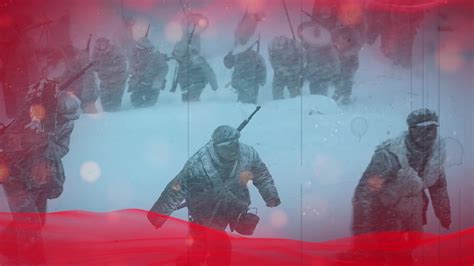 红军长征过草地爬雪山视频素材