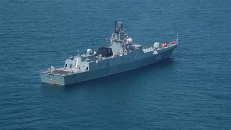 “北部∙联合-2023”演习期间俄中舰艇展开对海上目标的联合射击演练 - 2023年7月22日, 俄罗斯卫星通讯社