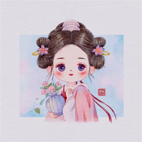 古风儿童头像萌萌哒女生