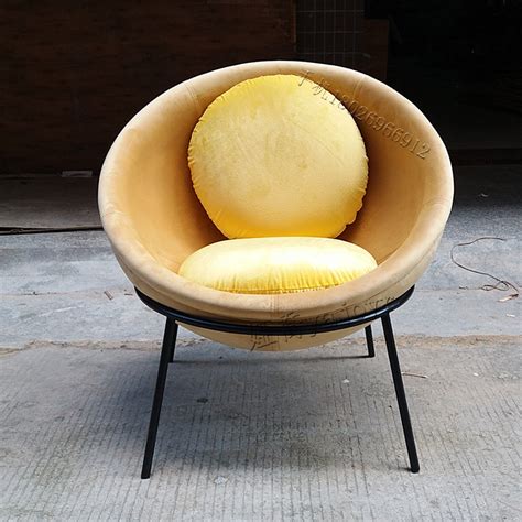 创意碗椅设计师现代时尚玻璃钢经典样品房休闲椅阳台躺椅半球椅