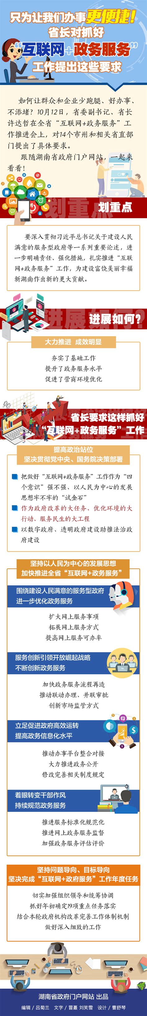 图解：省长对抓好“互联网+政务服务”工作提出这些要求-平江县政府网