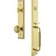 Grandeur Fifth Avenue Solid Brass Rose Keyed Entry Single Cylinder "C ...