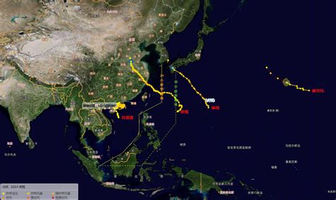 数据新闻：盛夏时节，台风为何喜欢“共舞”-中国气象局政府门户网站