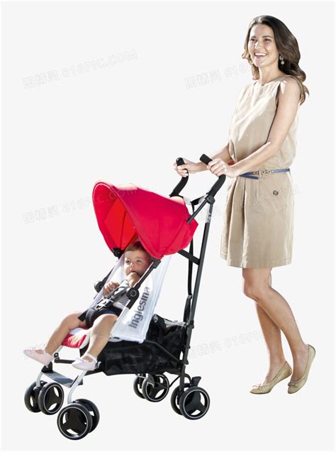 熊黛林推婴儿车图片大全
