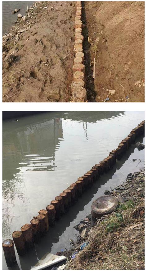 【厂家直销】水泥仿木桩混凝土仿木树桩护岸桩景观桩（0.2-6米）-阿里巴巴