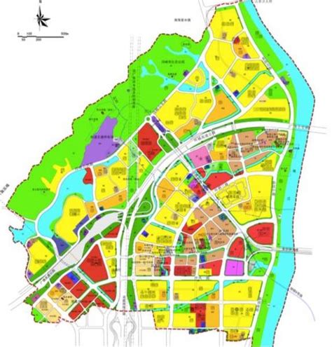 图：广州市金沙洲居住新城控制性详细规划图-广州搜狐焦点