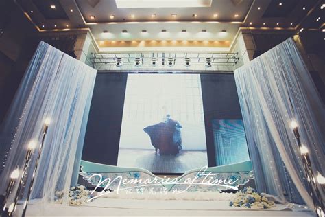 冰蓝色婚礼《H&W》-来自武汉忆时光婚礼策划馆客照案例 |婚礼精选