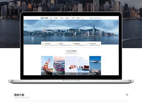 大庆高新国际工贸有限公司官方网站设计_Caroso_Yan-站酷ZCOOL