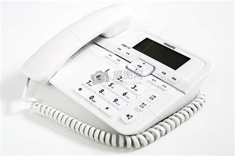 白色的座机电话高清图片下载-正版图片500102887-摄图网