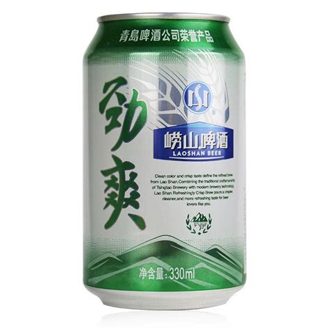 青岛啤酒崂山8度清爽醇正330ml*24罐整箱装口感绵密 新鲜正品