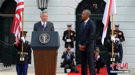 奥巴马欢迎李显龙访美:新加坡是美"亚太再平衡"战略的坚定伙伴