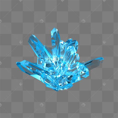 品质蓝色水晶png图片免费下载-素材7yNeVgjVe-新图网