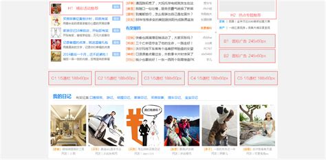 浙中在线门户首页广告刊例