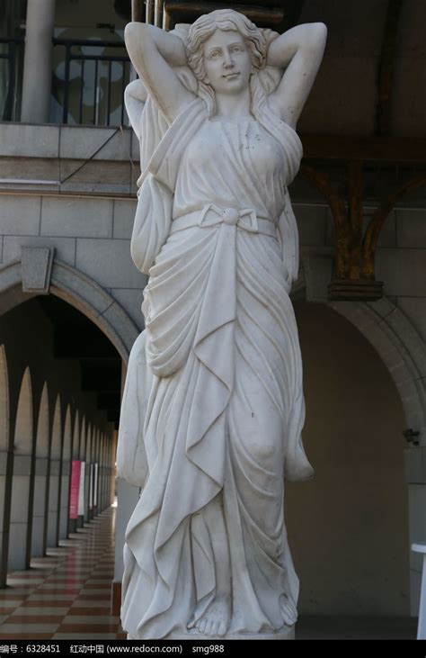 瓷雕欧洲女神雕像高清图片下载_红动中国