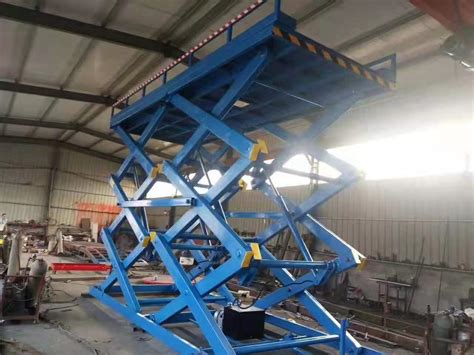 载重5吨液压固定式升降机剪叉式升降平台 - 机械设备批发网