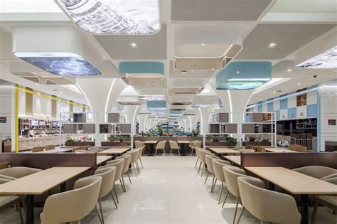 北京华大员工餐厅设计 - 员工餐厅设计 - 武汉金枫荣誉室内环境设计有限公司