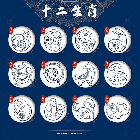 【十二呈祥】生肖文化 ️花神文化系列设计_昧若-站酷ZCOOL