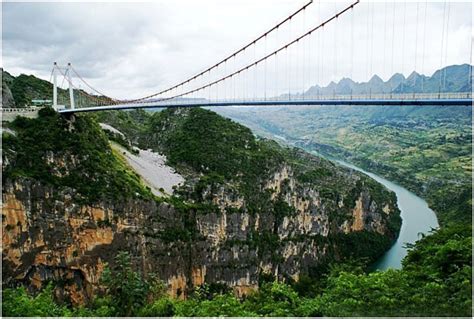 贵州中国之最 中国第一高桥－关兴公路北盘江大桥-贵州旅游在线