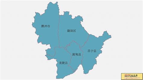 保山市地图全图图片