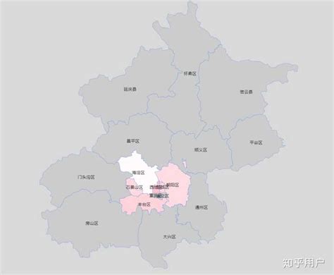 北京市东城区与西城区范围