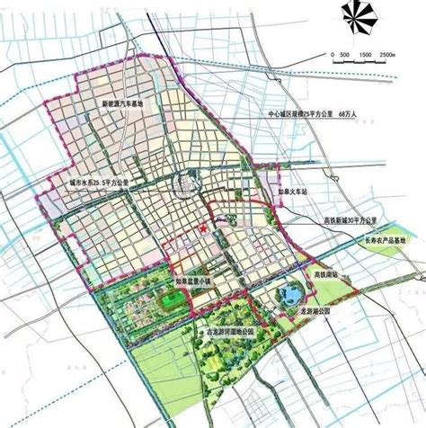 如皋城市规划图2030,如皋城北街道规划图,未来五年如皋城市规划(第3页)_大山谷图库