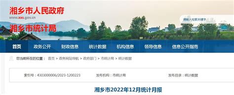 2022年湘乡市地方一般公共预算收入16.34亿元，同比增长3.7%_湘乡市财政_聚汇数据