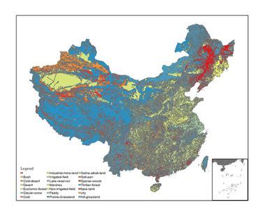 中国人口分布的土地资源限制性和限制度研究
