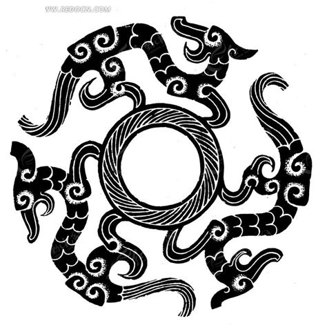 中国传统龙纹设计图__传统文化_文化艺术_设计图库_昵图网nipic.com