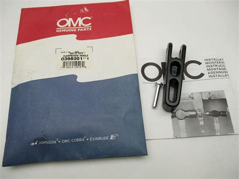 398001 0398001 OMC Clampscrew Handle & Rivet Kit Evinrude/Johnson ...