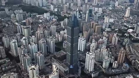 温州地标性建筑世贸中心大厦，高度达到333米，为超高层建筑！_腾讯视频