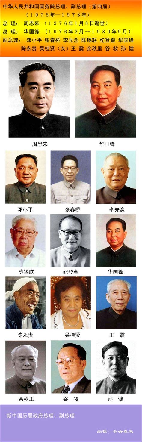 中华人民共和国国务院总理图册_360百科