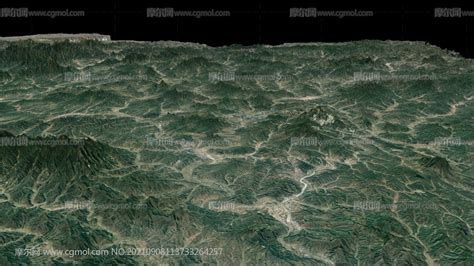 河北三维地图,河北3d地图,河北省山脉地形地图3D模型,MAX,FBX,OBJ等格式(网盘下载)_其他场景模型下载-摩尔网CGMOL
