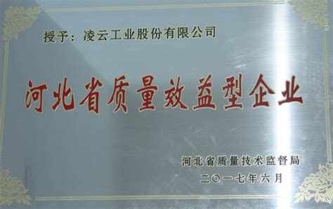 凌云工业股份有限公司 荣誉资质 国家认定企业技术中心