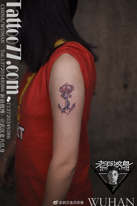 武汉老兵纹身：美女腰部图腾纹身（tattoo）