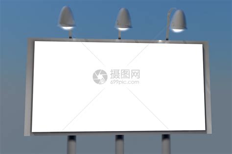 广告牌木板海报商业横幅白色宣传城市天空公告促销高清图片下载-正版图片321971155-摄图网