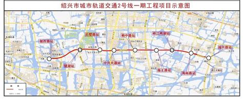 绍兴地铁 - 地铁线路图