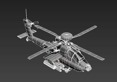sp武装直升机-CG模型网（cgmodel)-让设计更有价值!