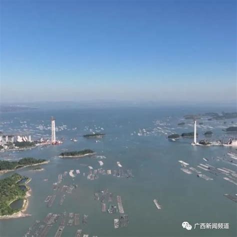 龙门大桥：广西在建最长跨海大桥 | 壮美答卷·钦州|钦州市|广西_新浪新闻