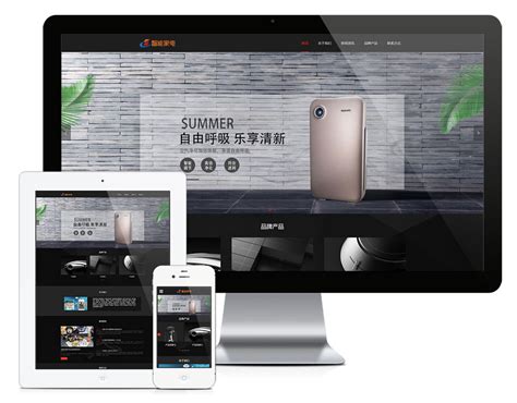 电子产品网站建设|电子产品网站模板免费下载-易优CMS