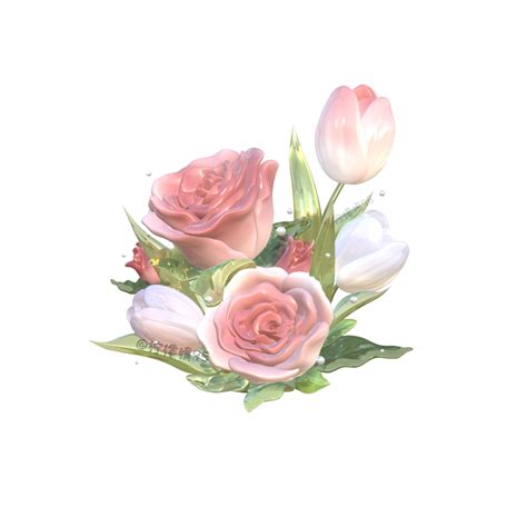 花束头像温柔高级女生
