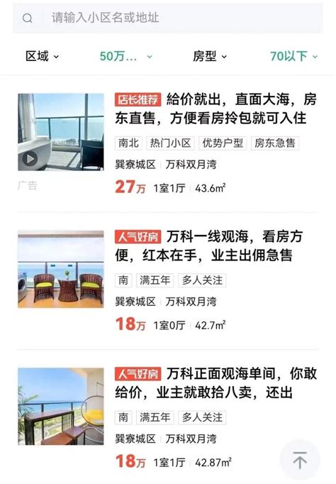 “10多万元就能买到海景房”，广东惠东成为第二个“鹤岗”？_手机新浪网