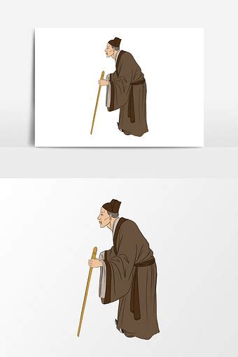 古代老头图片