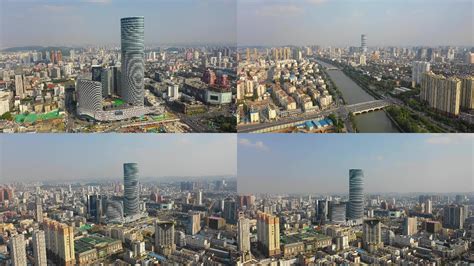 评江苏省徐州市的夜景效果：高楼与繁华并存，整体效果不亚于省会_区域_商业区_大都市