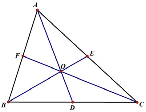 三角形中三条中线的交点叫什么点_初三网