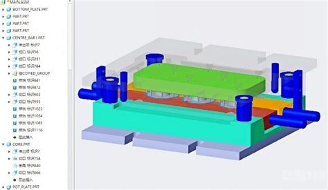 橡胶模具设计 - 模具模型下载 - 三维模型下载网—精品3D模型下载网