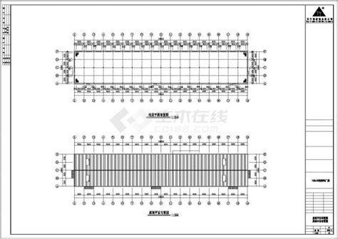 焦作市某新能源制造工厂2层钢结构厂房建筑设计CAD图纸（2套方案）_工业厂房_土木在线