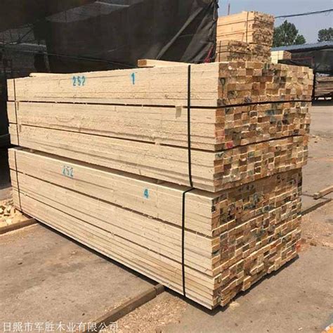 白松建筑木方 建筑木方规格尺寸表 木方批发_木板材_第一枪
